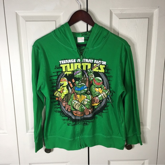 Nickelodeon Mutant Ninja Turtle Full Zip Graphic Hoodie - Picture 3 of 11
